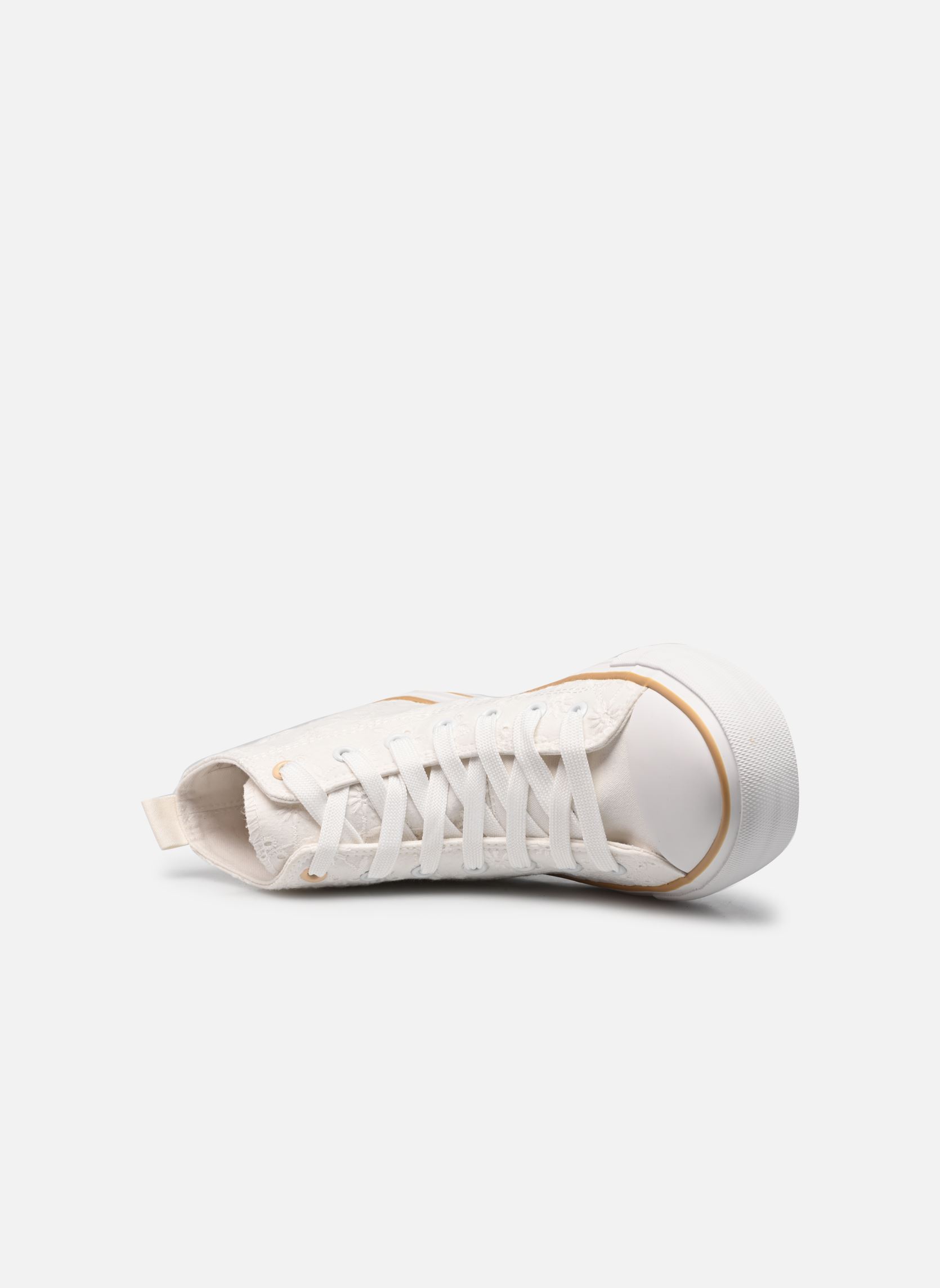 Leinen-Sneaker GALIA damen weiß I Love Shoes Leinen-Sneaker GALIA damen weiß BLANC