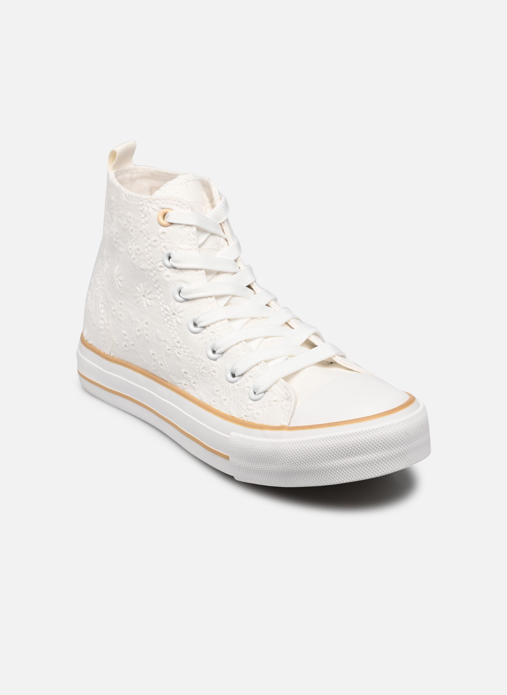 Leinen-Sneaker GALIA damen weiß I Love Shoes Leinen-Sneaker GALIA damen weiß BLANC