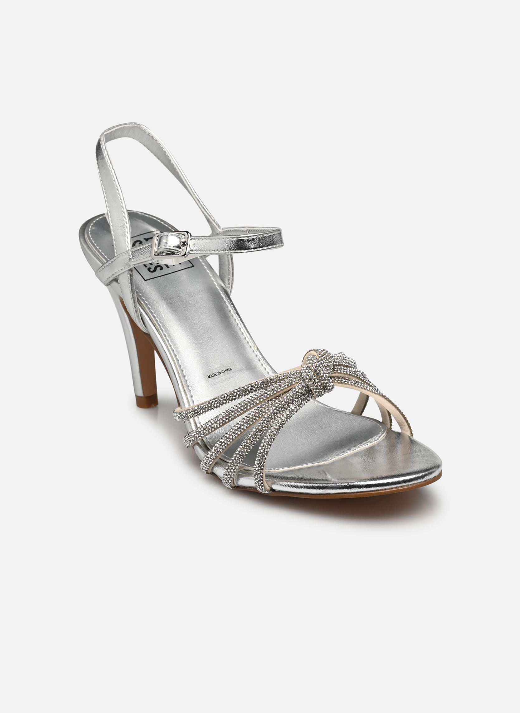 Sandalen Sandales JANETTE damen silber I Love Shoes Sandalen Sandales JANETTE damen silber Argent