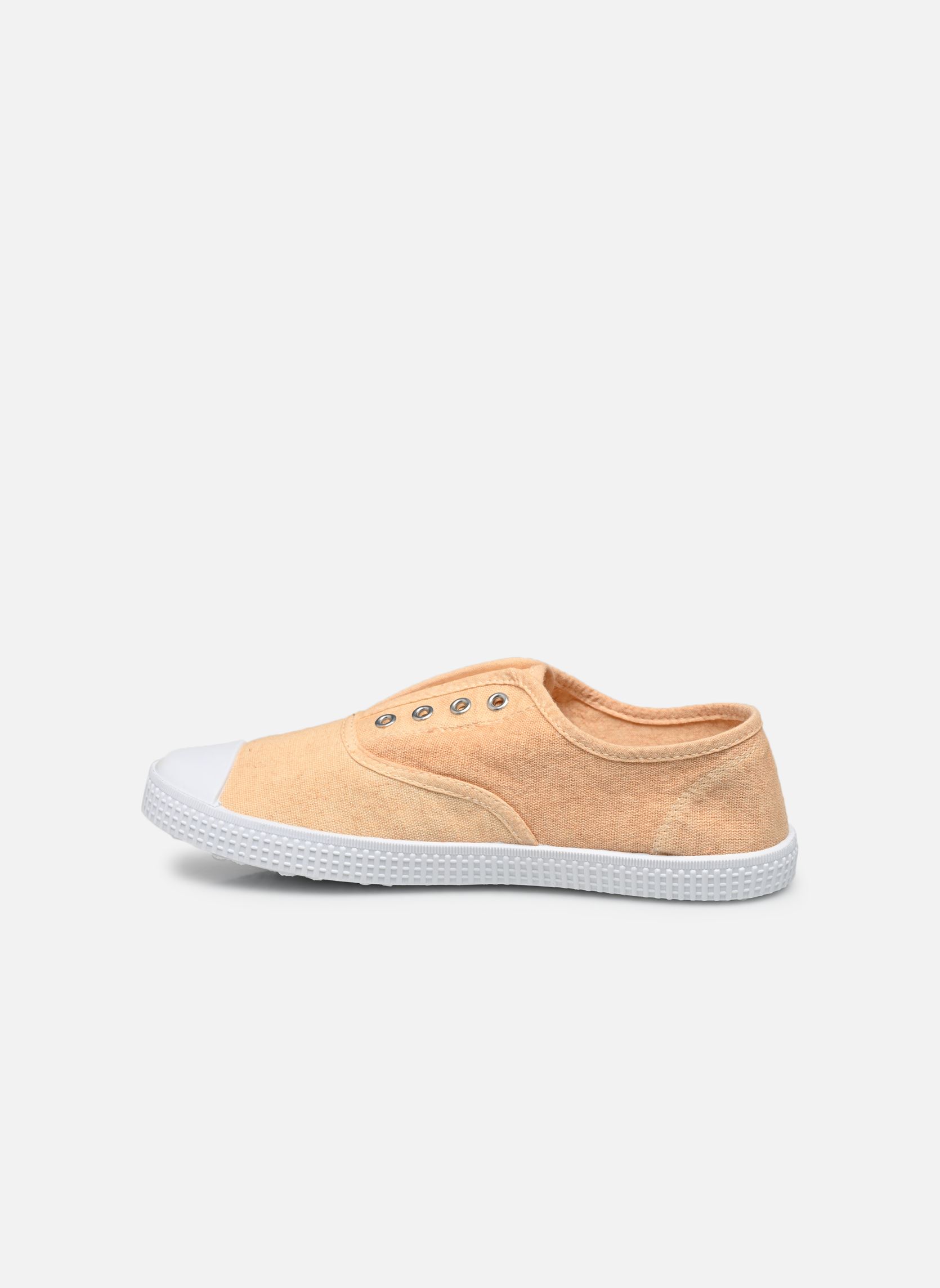 Baskets toile MOUNA femme orange I Love Shoes Baskets toile MOUNA femme orange Rose