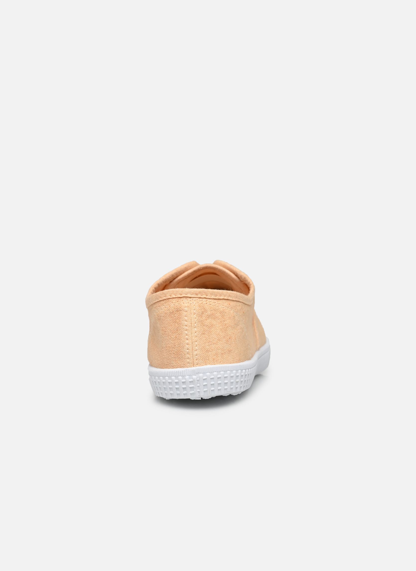 Baskets toile MOUNA femme orange I Love Shoes Baskets toile MOUNA femme orange Rose