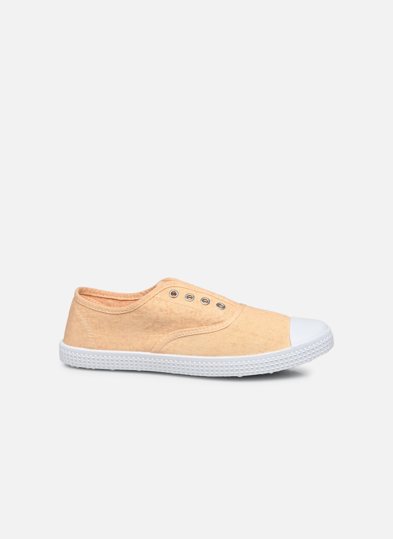 Baskets toile MOUNA femme orange I Love Shoes Baskets toile MOUNA femme orange Rose
