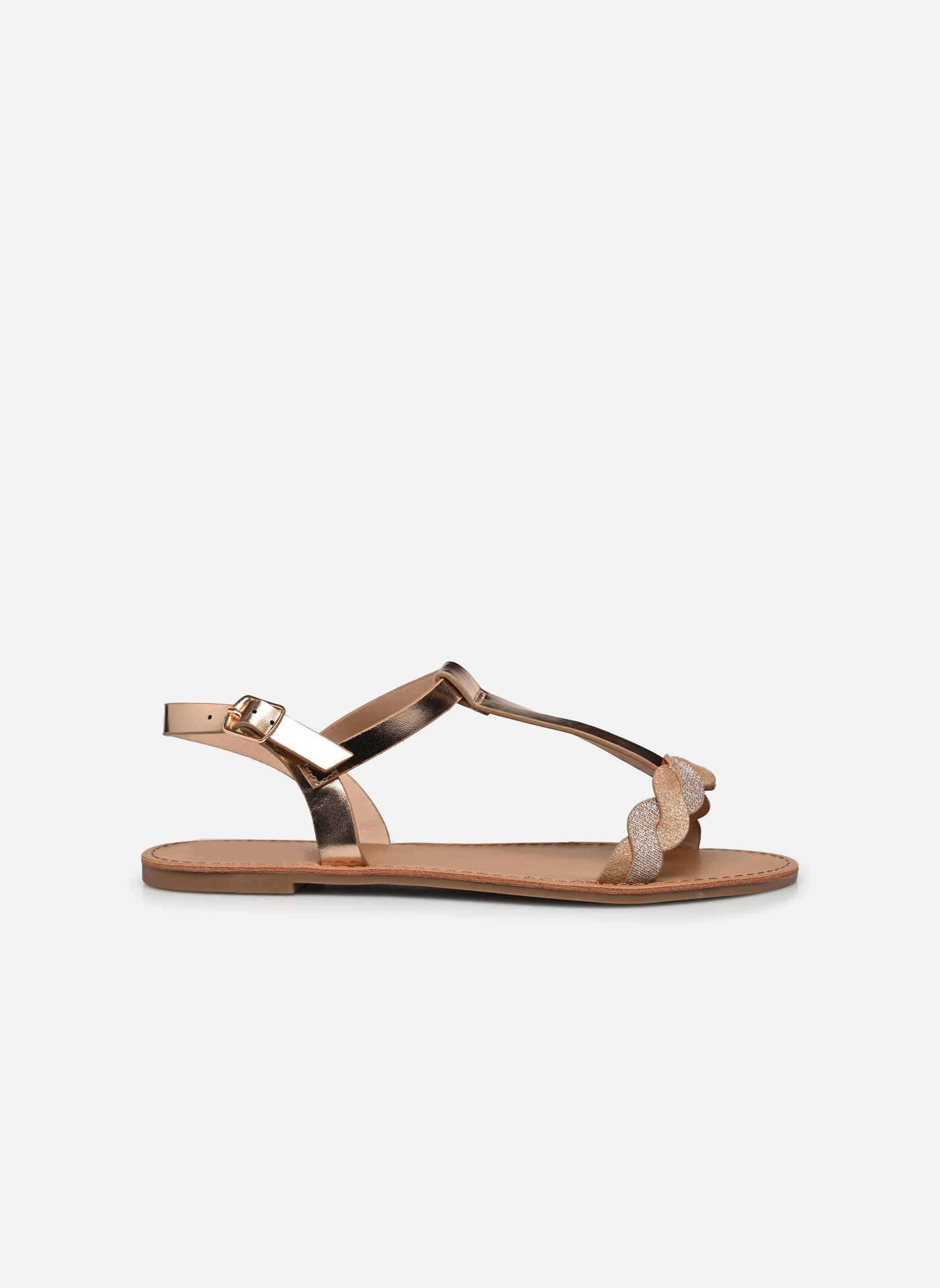 BOSANOVA Sandali Neri Piatti Donna Stile Bio - Modello 40530 DAY In Pelle Vegana, Senza Chiusura, Suola TPR Alta 2,5 Cm, Comodi E Freschi Per L'Estate - 2
