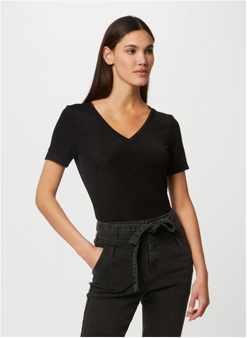 Morgan Tee-shirts 212-DIWI femme noir