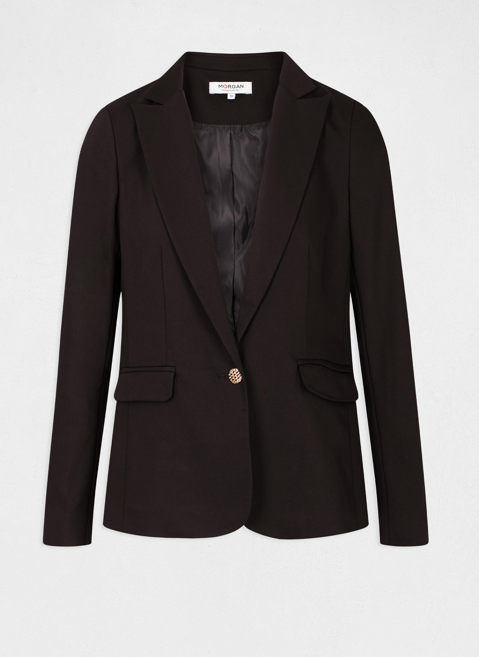Vestes de costume 222-VLIME.F femme noir Morgan Vestes de costume 222-VLIME.F femme noir Noir