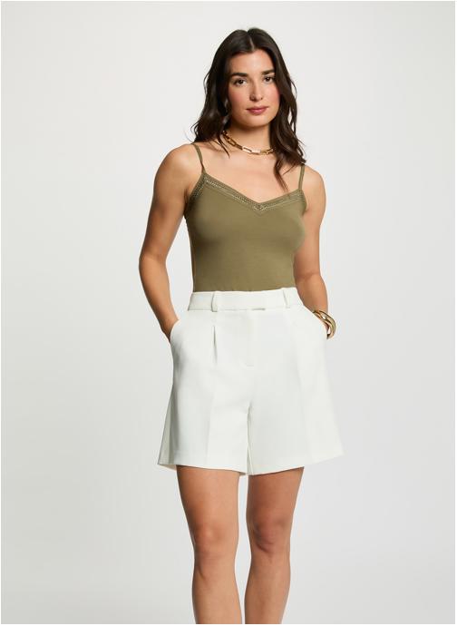 Morgan Débardeurs 192-BARBA.N femme vert