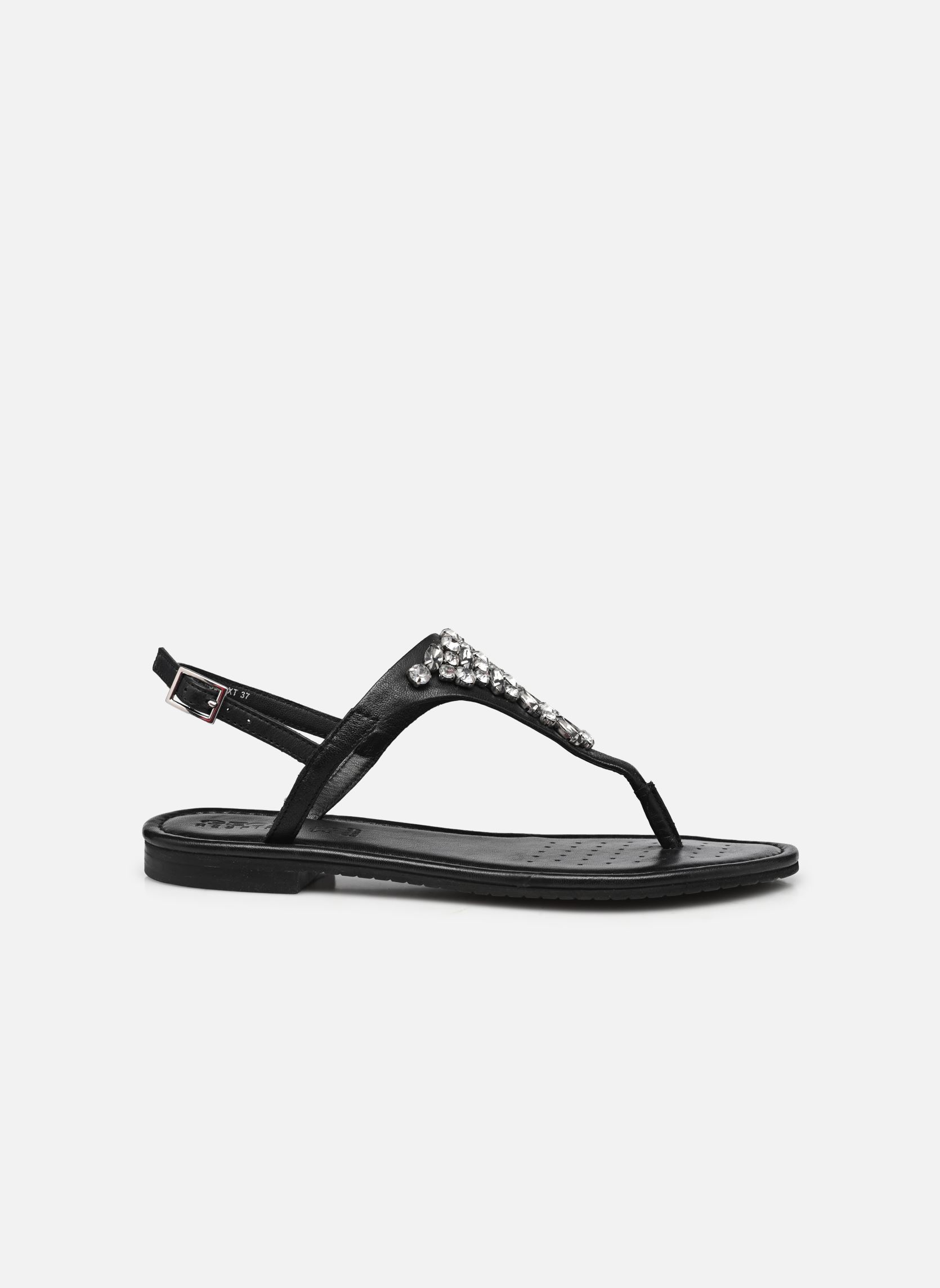 Sandali D SOZY ST-NAPPA SHEEP LEA donna nero Geox Sandali D SOZY ST-NAPPA SHEEP LEA donna nero Black