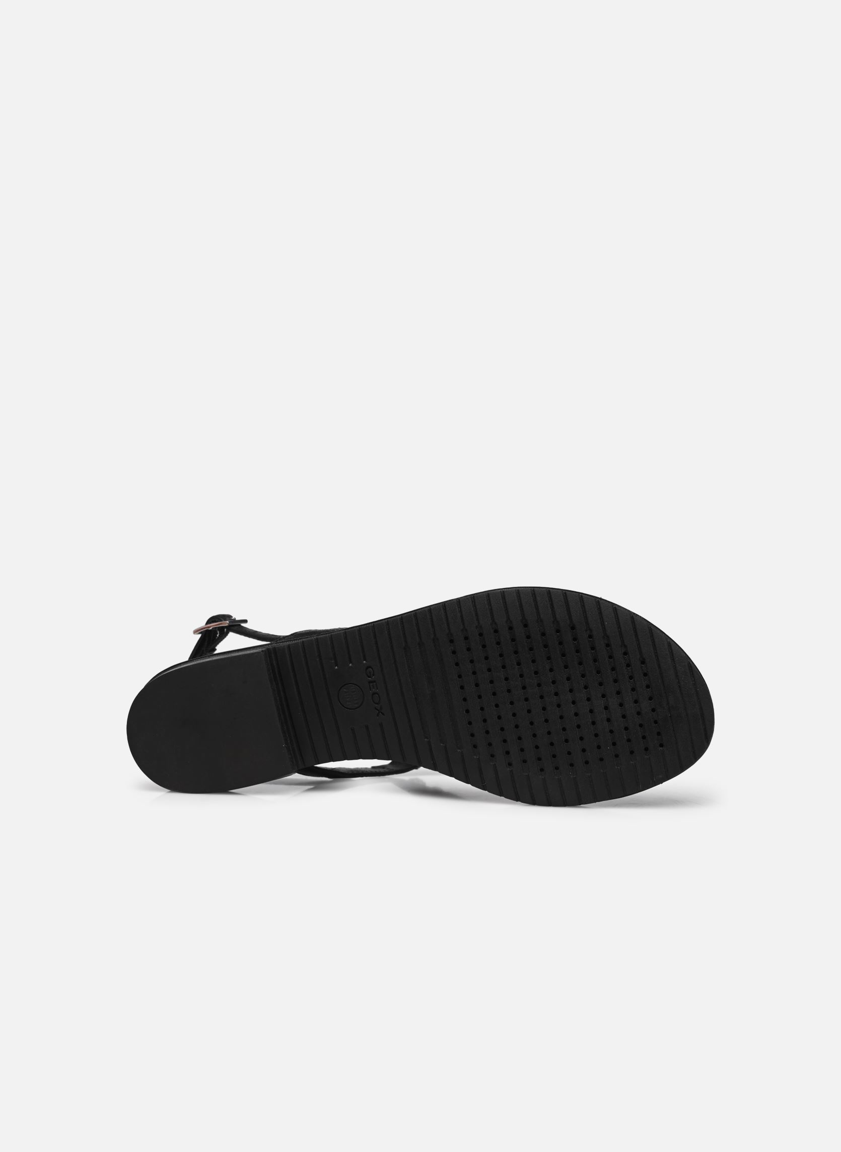 Sandali D SOZY ST-NAPPA SHEEP LEA donna nero Geox Sandali D SOZY ST-NAPPA SHEEP LEA donna nero Black