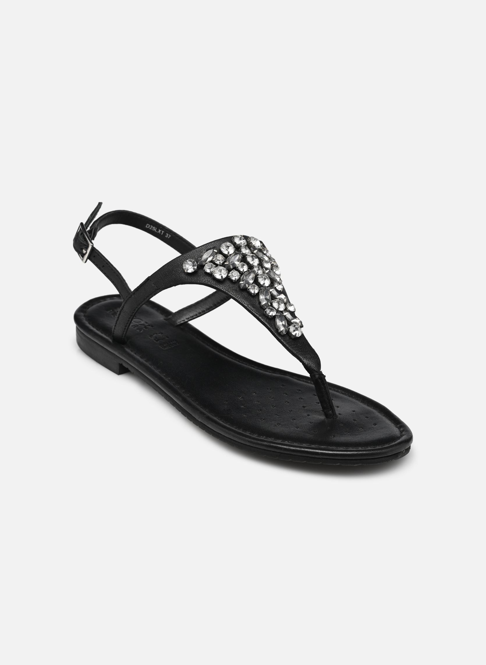 Sandali D SOZY ST-NAPPA SHEEP LEA donna nero Geox Sandali D SOZY ST-NAPPA SHEEP LEA donna nero Black