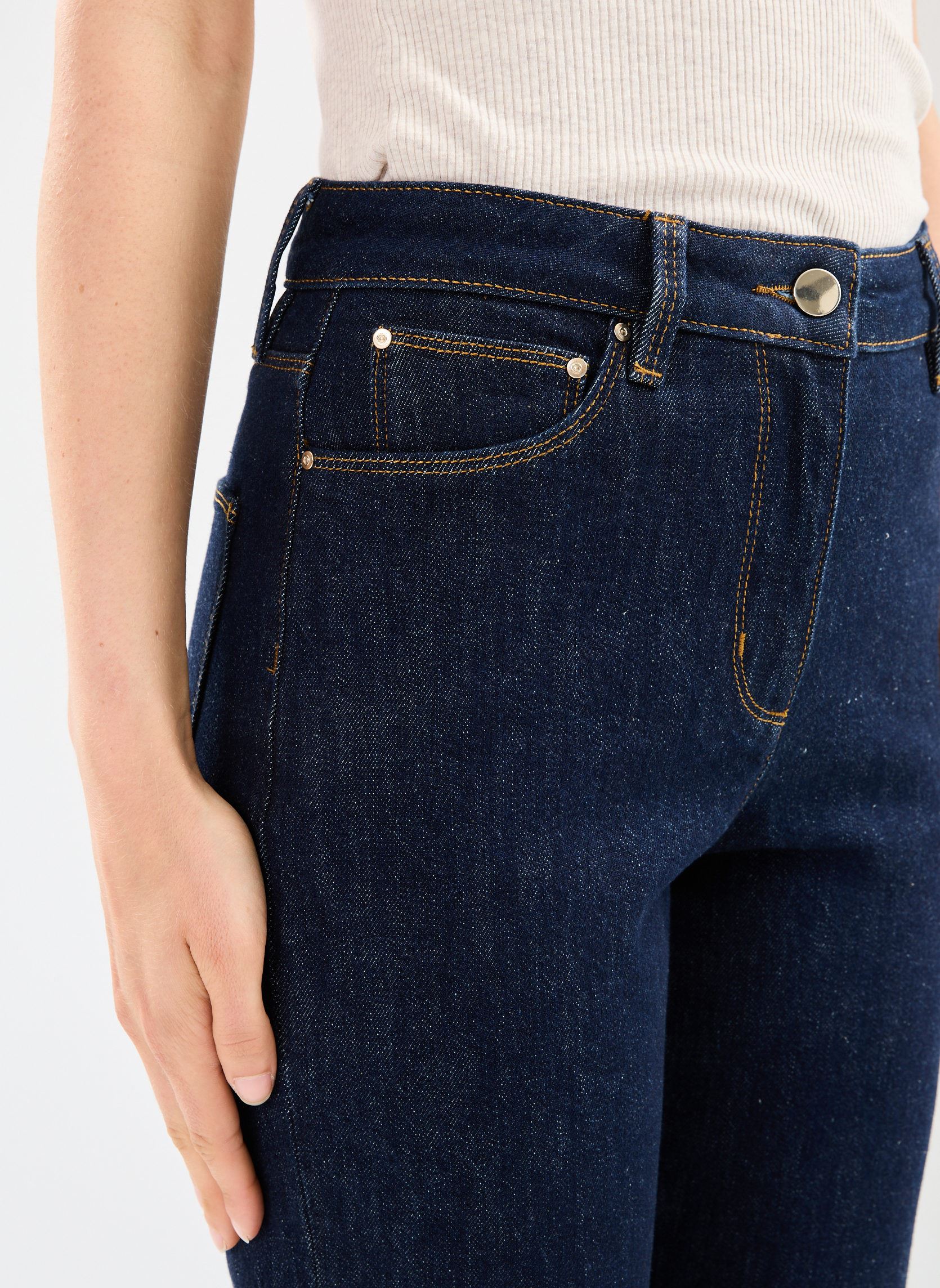 Rechte jeans / Straight Leg Jeans PABLO dames blauw Georgia Rose Rechte jeans / Straight Leg Jeans PABLO dames blauw DENIM MOYEN