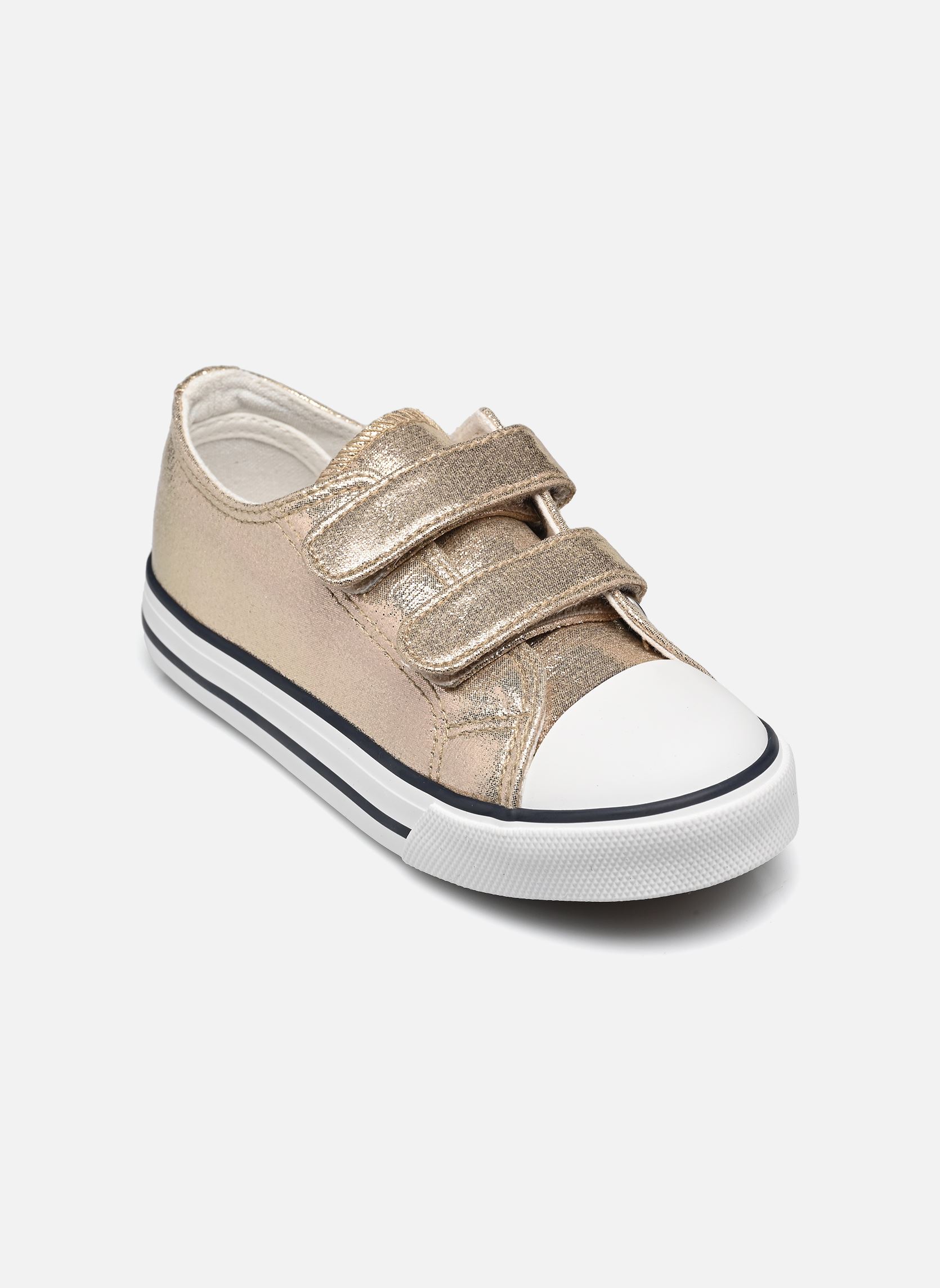 Niedrige Sneaker Baskets GOSCRAP mädchen gold und bronze I Love Shoes Niedrige Sneaker Baskets GOSCRAP mädchen gold und bronze MÉTAL DORÉ