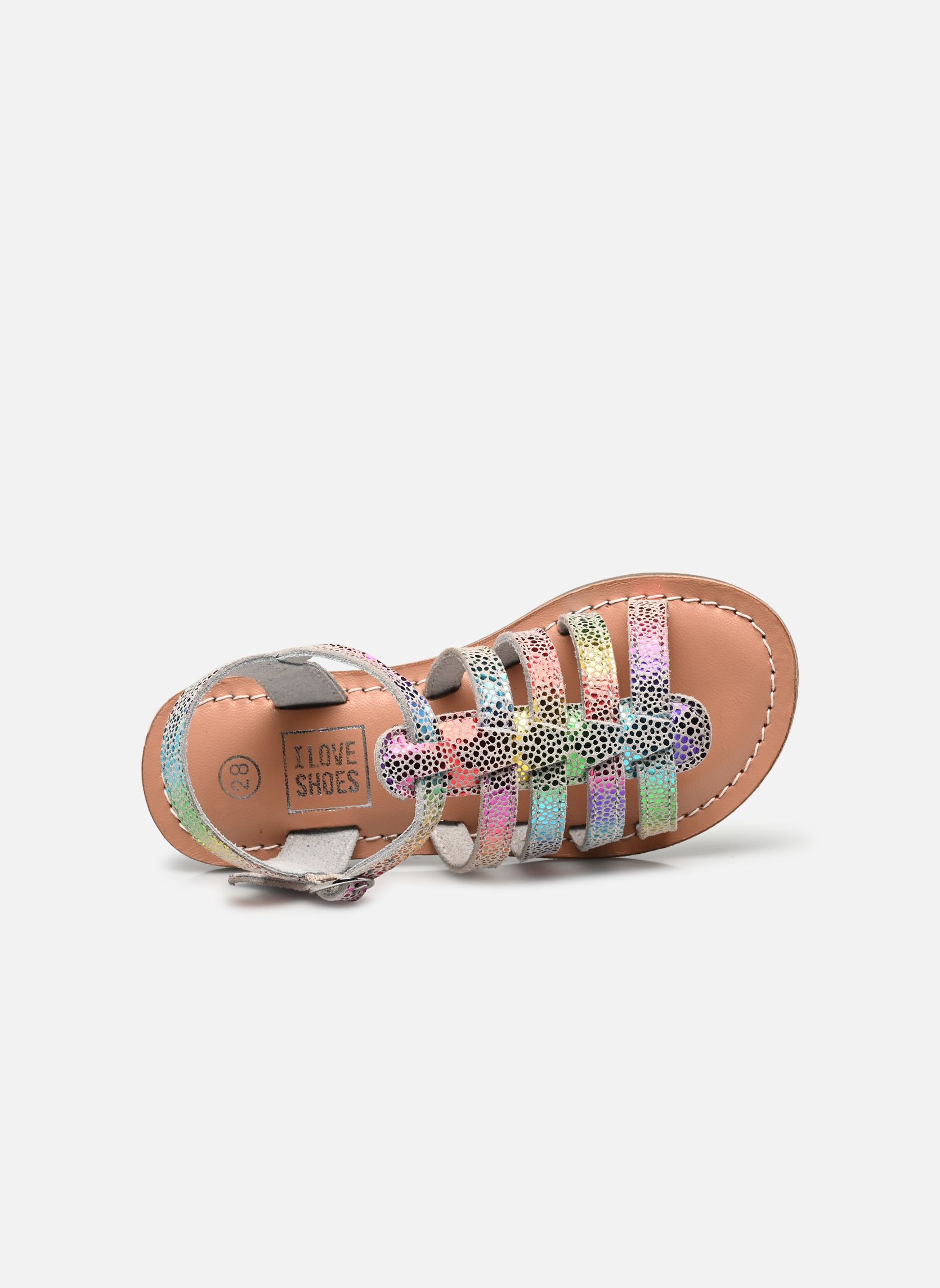 Sandales Sandales KATI LEATHER fille multicolore I Love Shoes Sandales Sandales KATI LEATHER fille multicolore MULTICOLORE