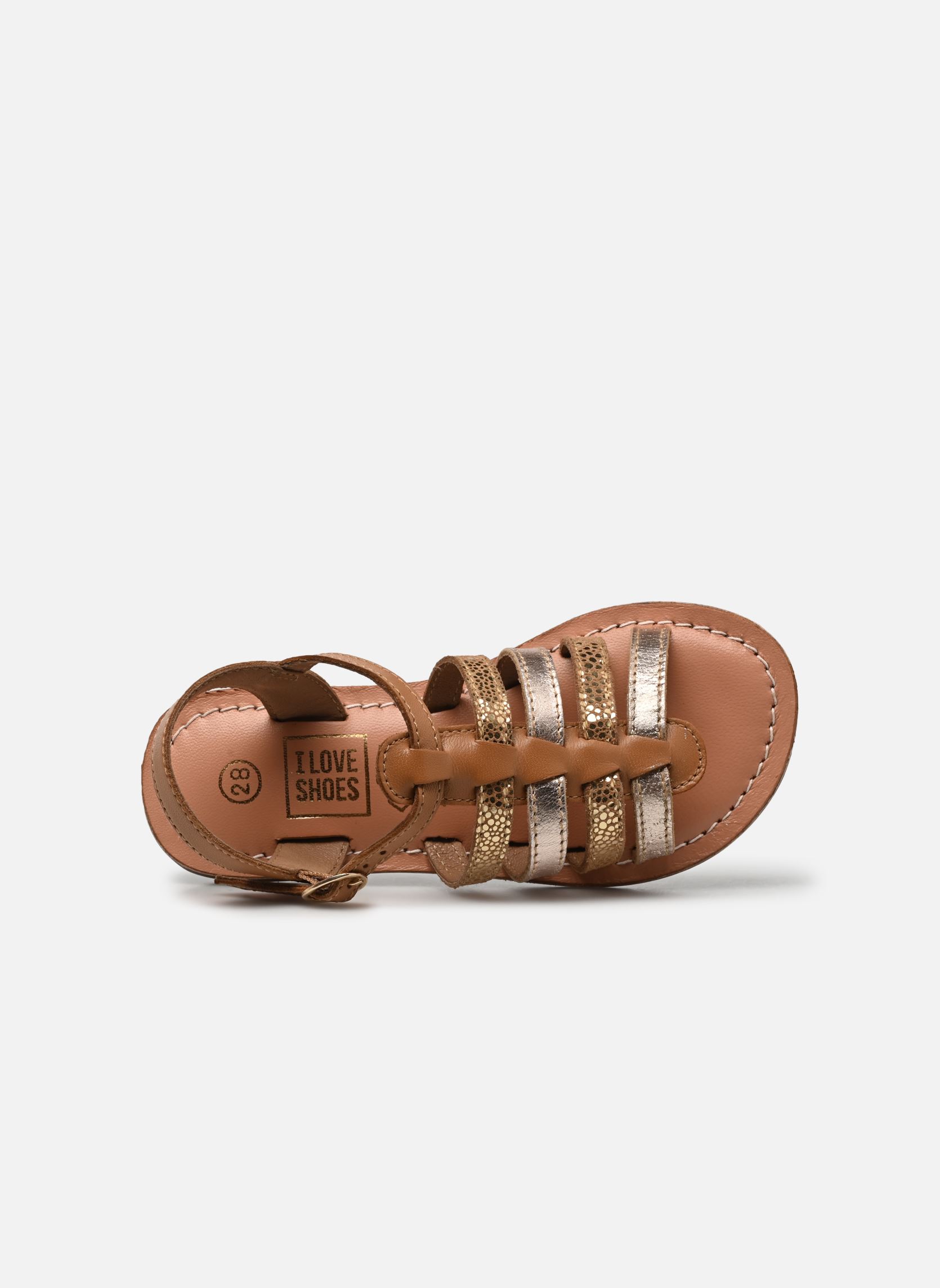 Sandales Sandales KATI LEATHER fille marron I Love Shoes Sandales Sandales KATI LEATHER fille marron COGNAC
