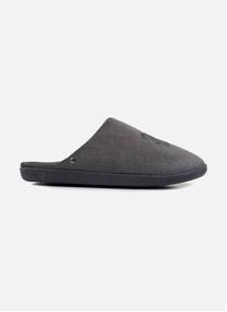 Chaussons Chaussons mules Homme Gris chiné homme bleu