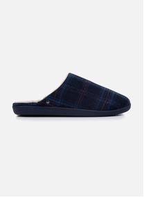 Chaussons Chaussons mules Homme Gris chiné homme bleu