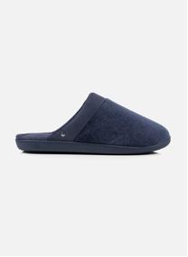 Chaussons Chaussons mules Homme Gris chiné homme bleu