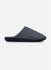 Chaussons Chaussons mules Homme Gris chiné homme bleu