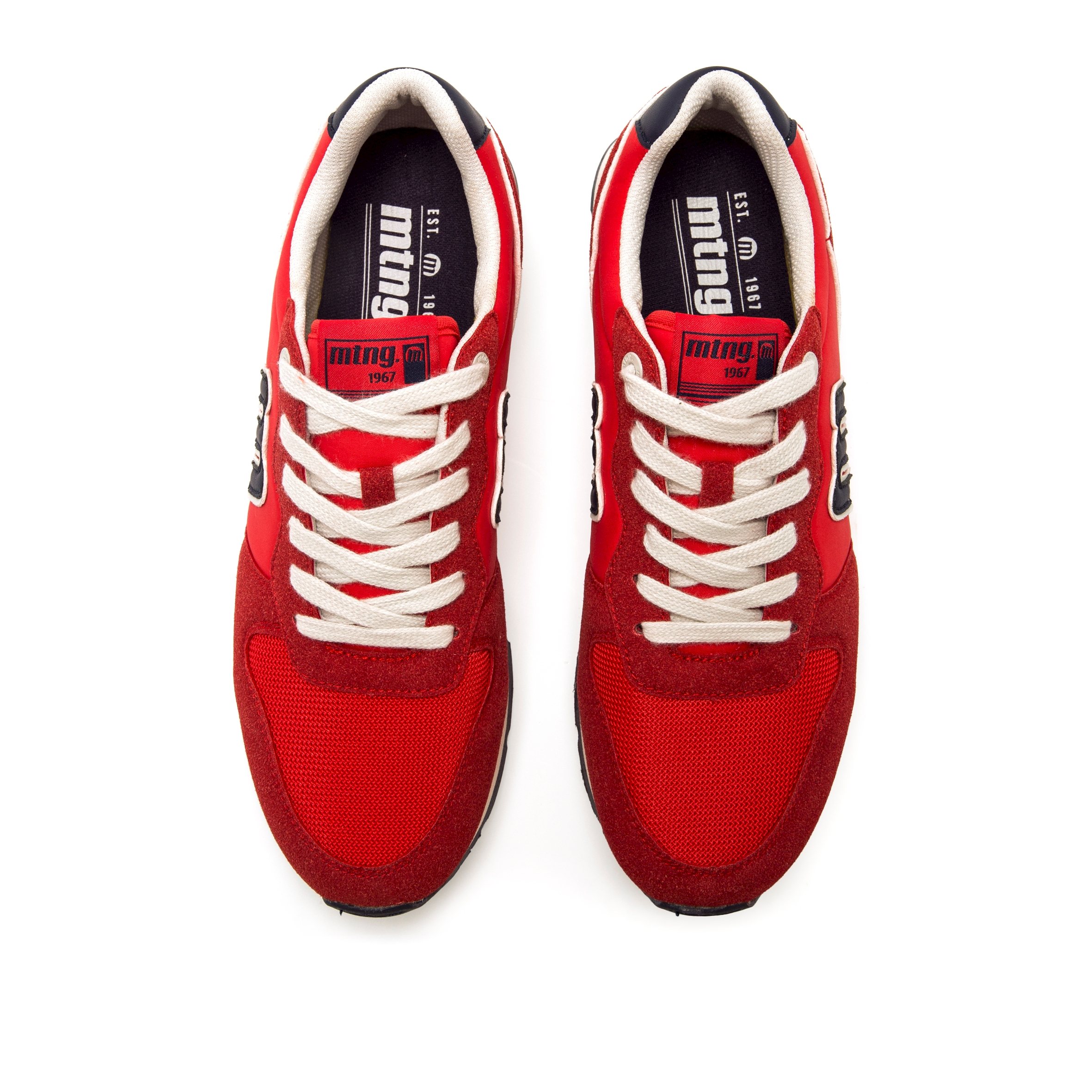 Baskets basses Sneakers Homme MTNG JOGGO blanc homme rouge MTNG Baskets basses Sneakers Homme MTNG JOGGO blanc homme rouge Rouge chiné