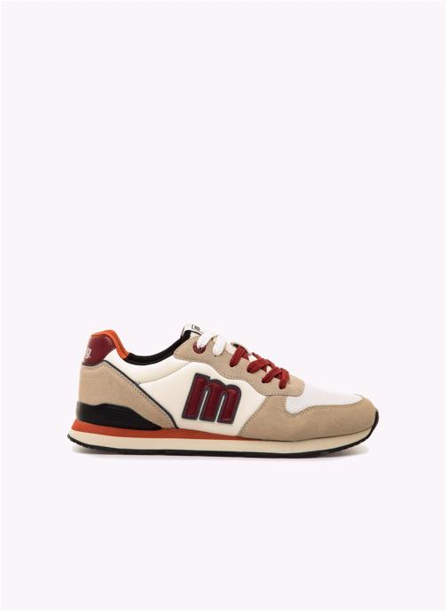 MTNG Baskets basses Sneakers Homme MTNG JOGGO vert homme blanc