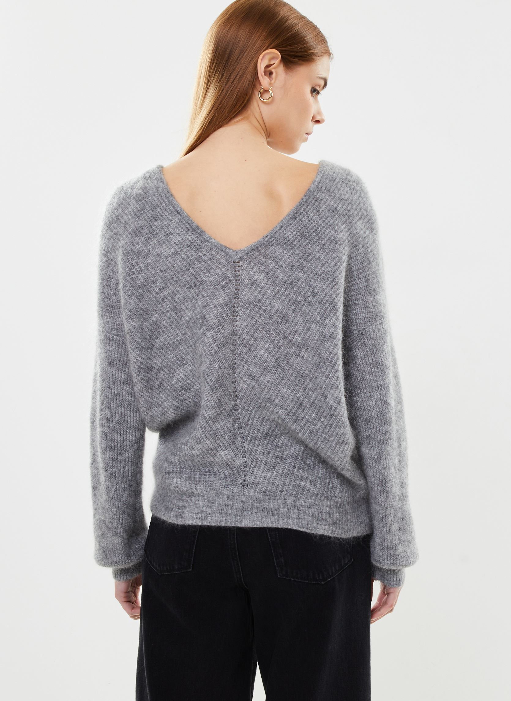 Pullover GLORRIA damen grau Georgia Rose Pullover GLORRIA damen grau GRAY FLANNEL