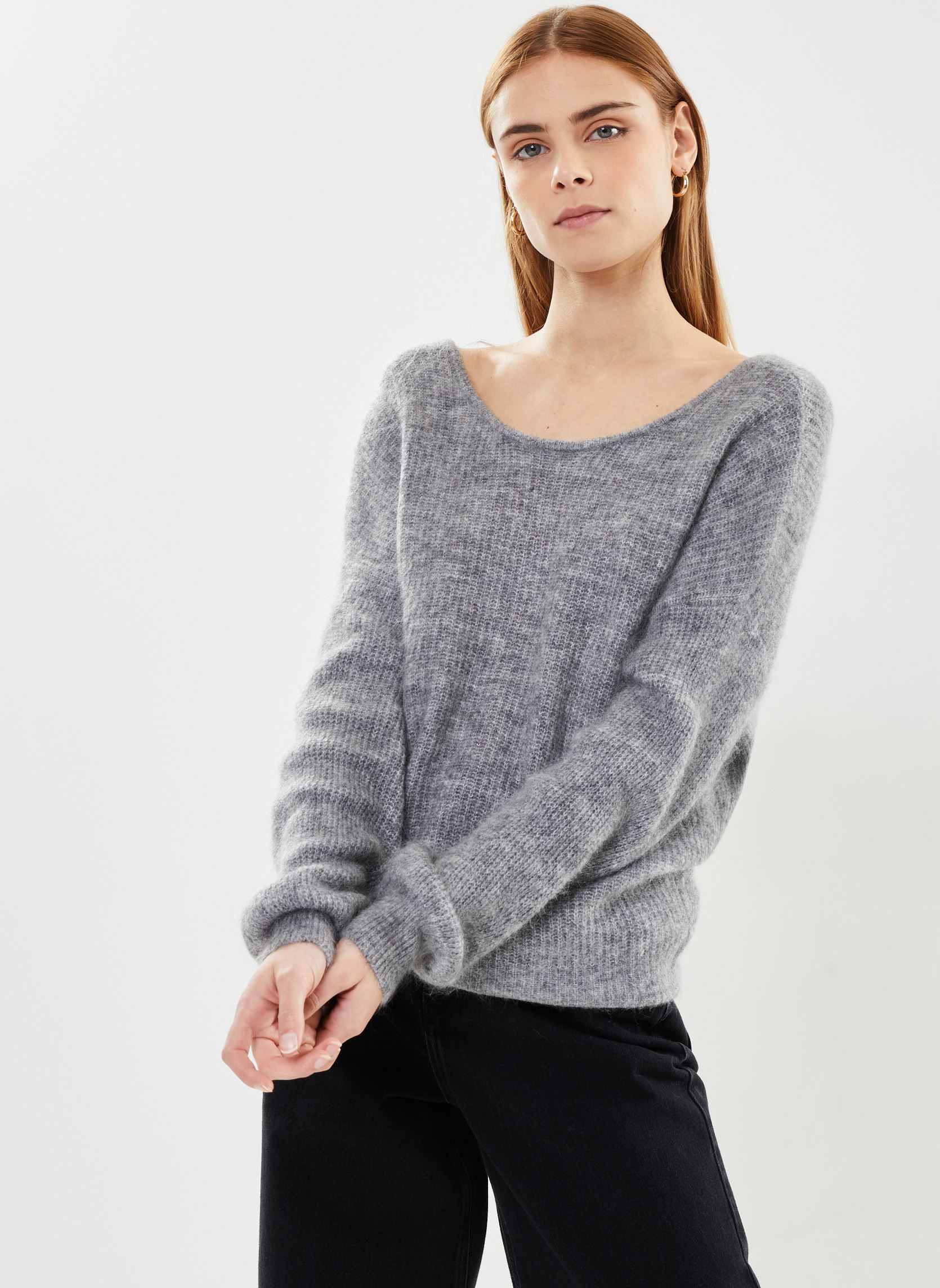 Pullover GLORRIA damen grau Georgia Rose Pullover GLORRIA damen grau GRAY FLANNEL