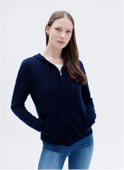 Caroll Gilets UK071-BASILA femme bleu