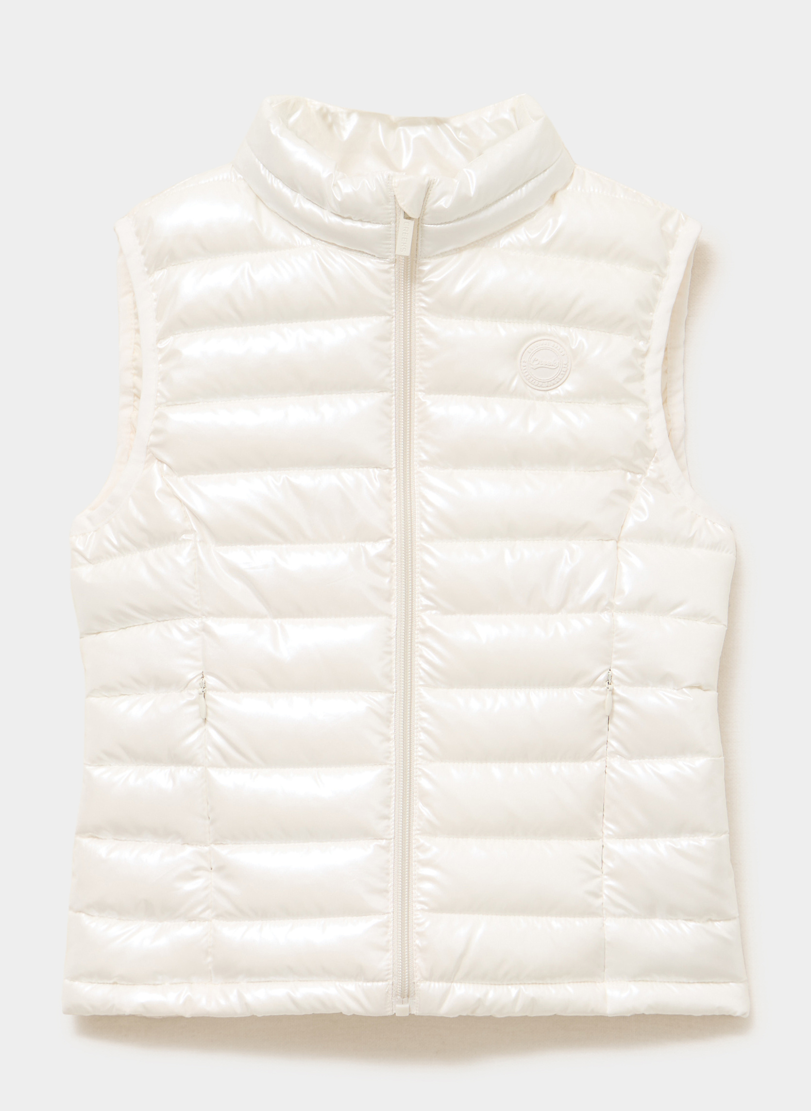 Doudounes CRE4_COCOON_KID_SM fille blanc CREEKS Doudounes CRE4_COCOON_KID_SM fille blanc Blanc
