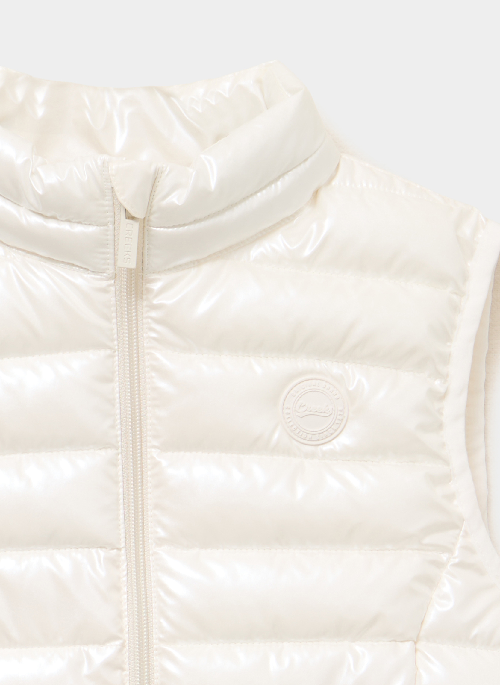 Doudounes CRE4_COCOON_KID_SM fille blanc CREEKS Doudounes CRE4_COCOON_KID_SM fille blanc Blanc