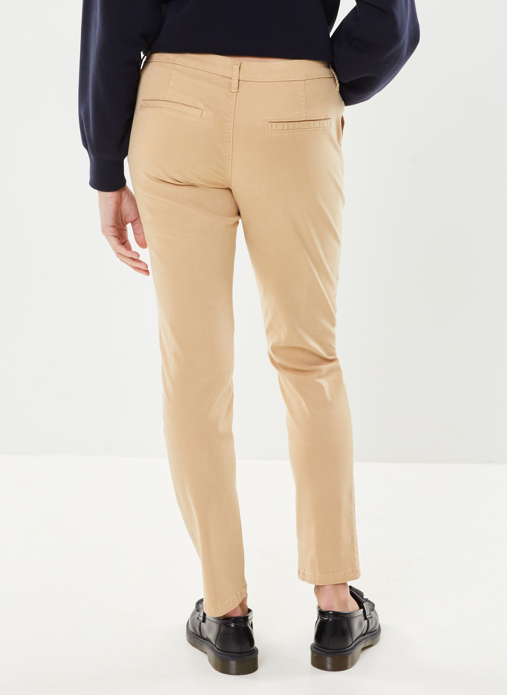 Pantalons chinos PINO femme beige Georgia Rose Pantalons chinos PINO femme beige CROISSANT