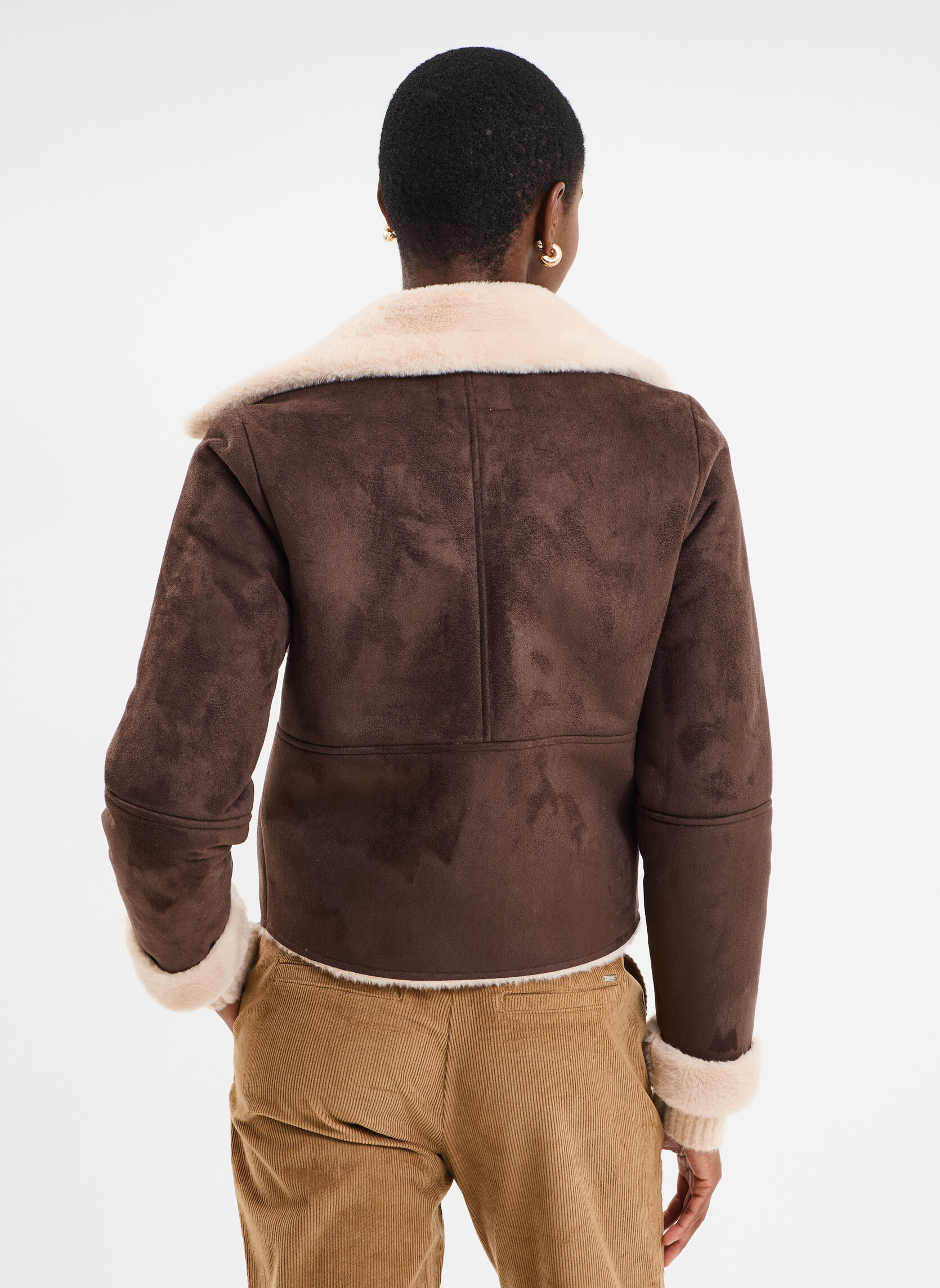 Blousons CRE3_GAVIAT femme marron CREEKS Blousons CRE3_GAVIAT femme marron Marron mat