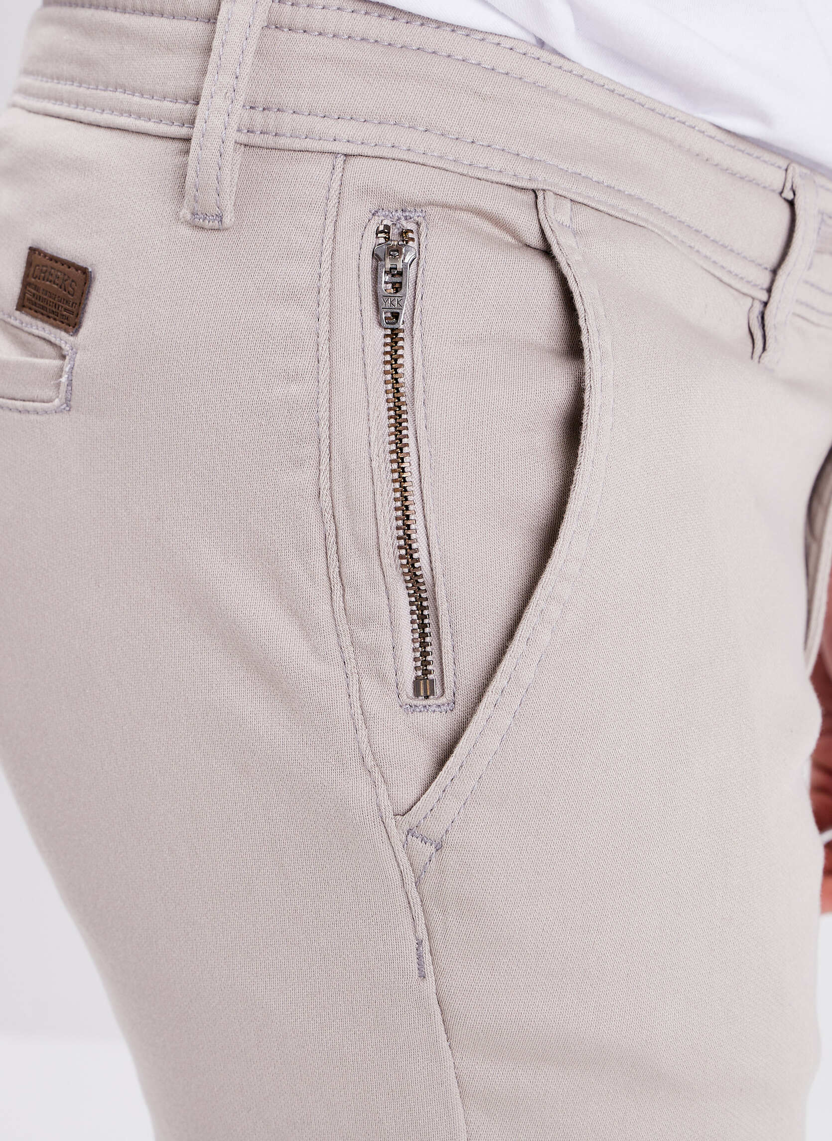Pantalons droits CRE1_PARFAIT homme beige CREEKS Pantalons droits CRE1_PARFAIT homme beige Beige