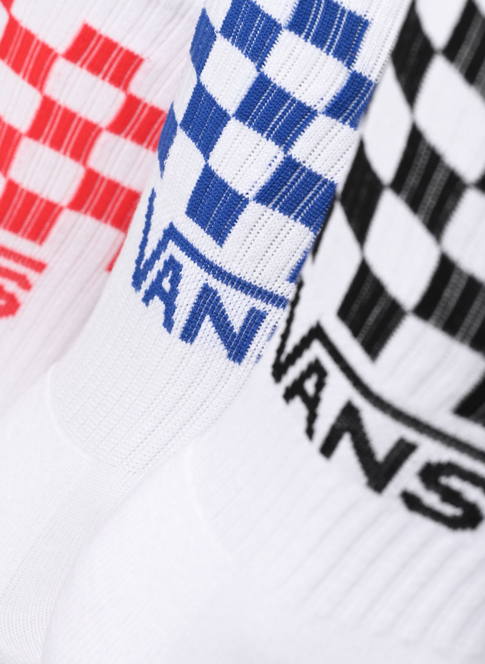 Chaussettes CLASSIC CHECK CREW blanc Vans Chaussettes CLASSIC CHECK CREW blanc WHITE