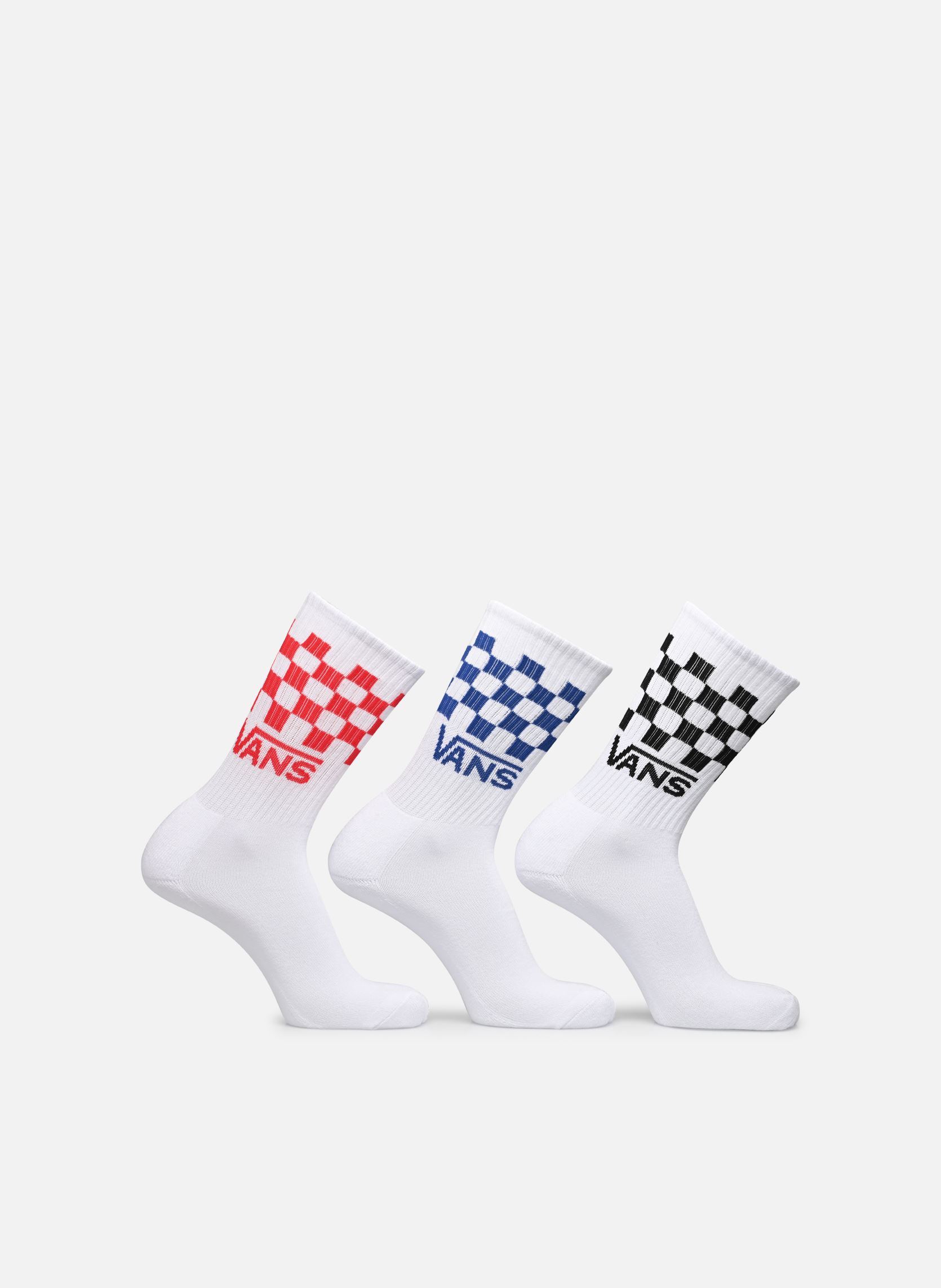 Chaussettes Vans Classic Check Crew 38 / - vue 2