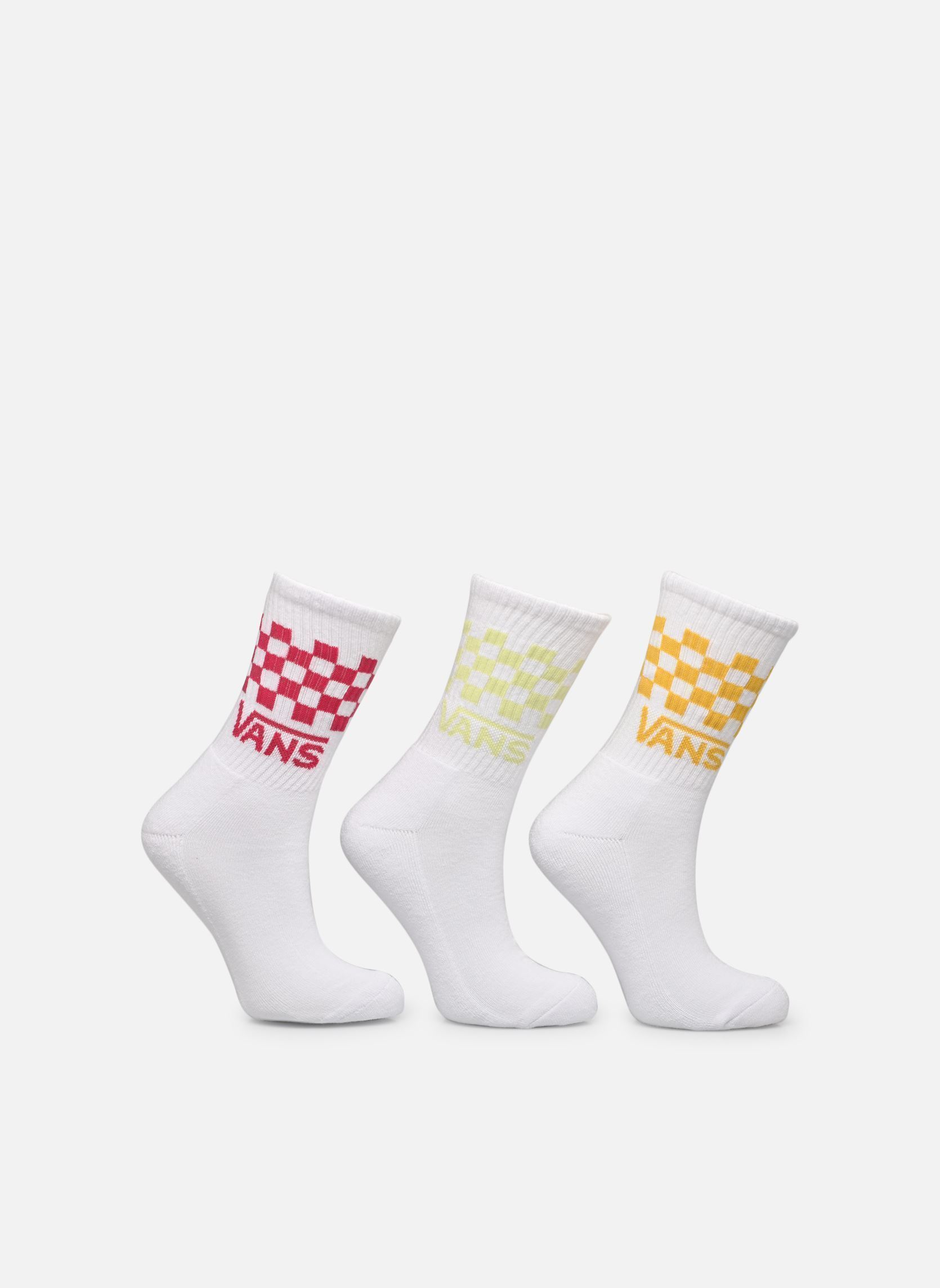 Chaussettes Vans Classic Check Crew 38 / - vue 3