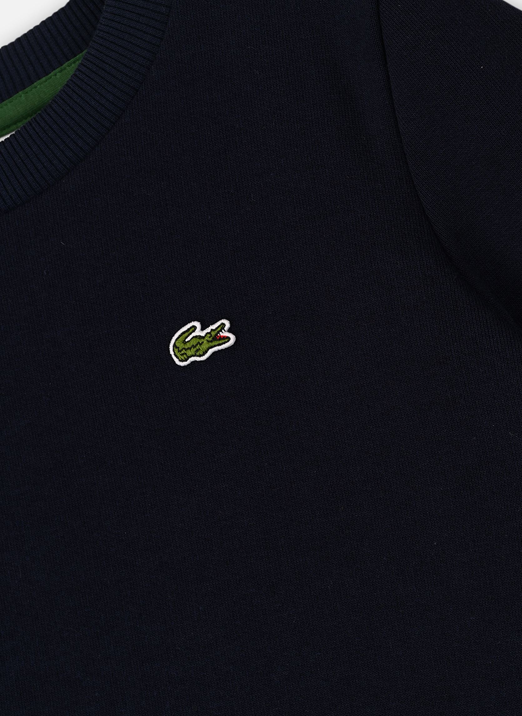 Kapuzenpullover Sweatshirt enfant SJ5284 blau Lacoste Kapuzenpullover Sweatshirt enfant SJ5284 blau MARINE
