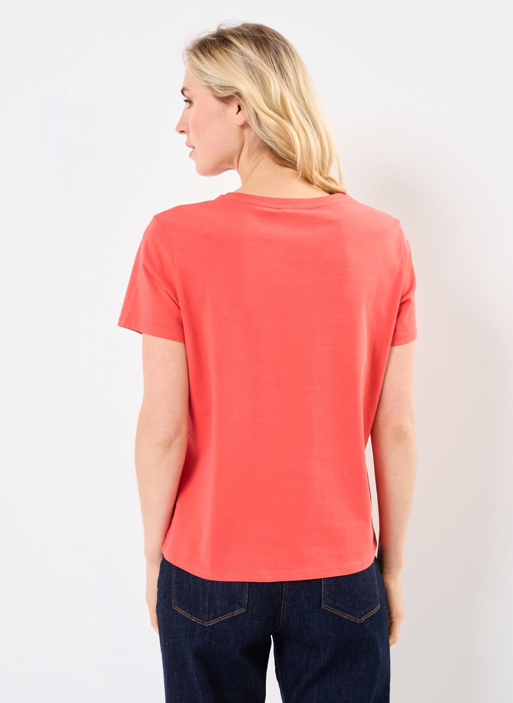 Tee-shirts manches courtes CARINE femme rouge Georgia Rose Tee-shirts manches courtes CARINE femme rouge POINSETTIA