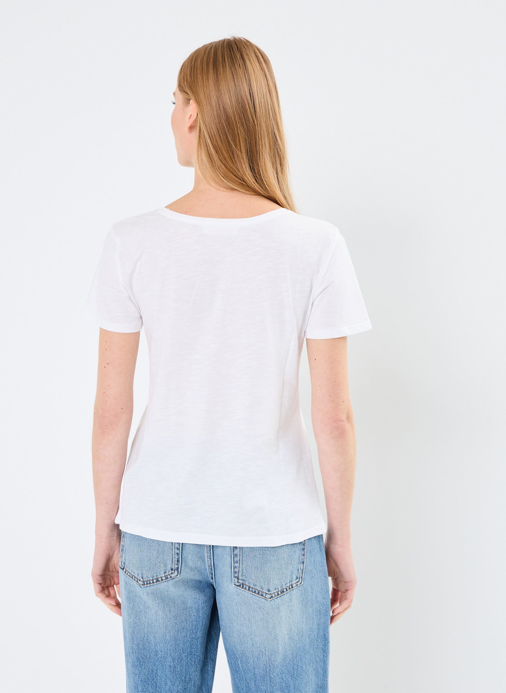 Tee-shirts manches courtes CONSTANCE femme blanc Georgia Rose Tee-shirts manches courtes CONSTANCE femme blanc BRIGHT WHITE