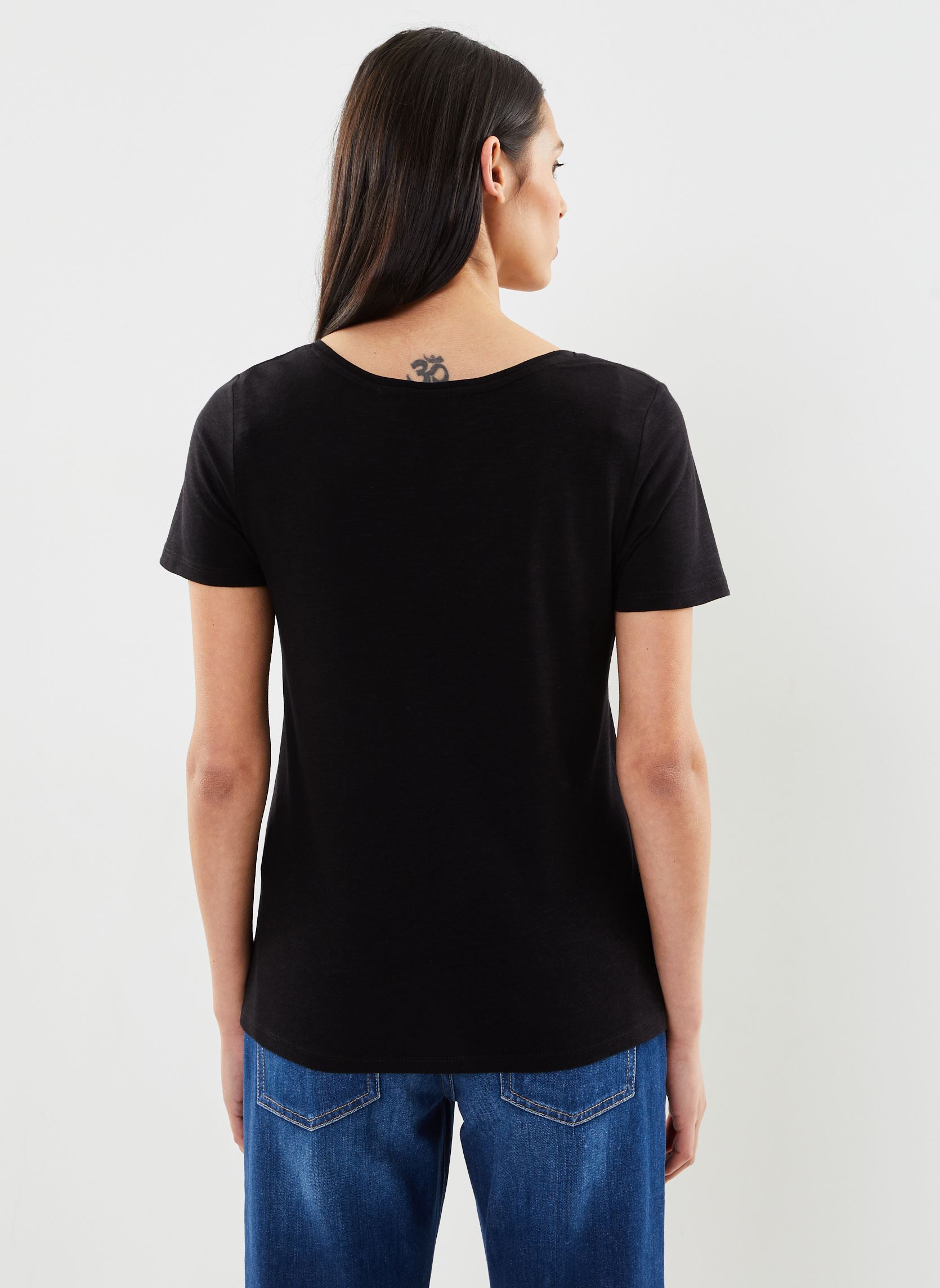 Kurzarm-T-Shirts CONSTANCE damen schwarz Georgia Rose Kurzarm-T-Shirts CONSTANCE damen schwarz BLACK BEAUTY