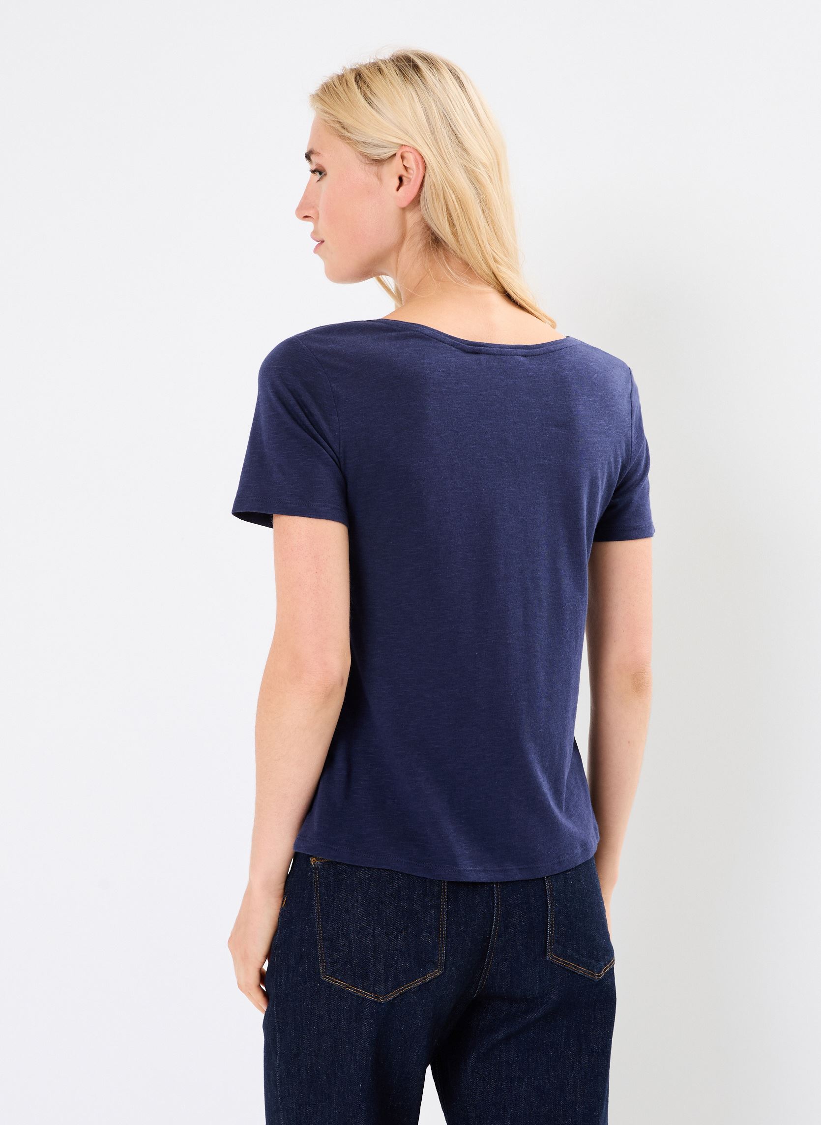 Kurzarm-T-Shirts CONSTANCE damen blau Georgia Rose Kurzarm-T-Shirts CONSTANCE damen blau PEACOAT