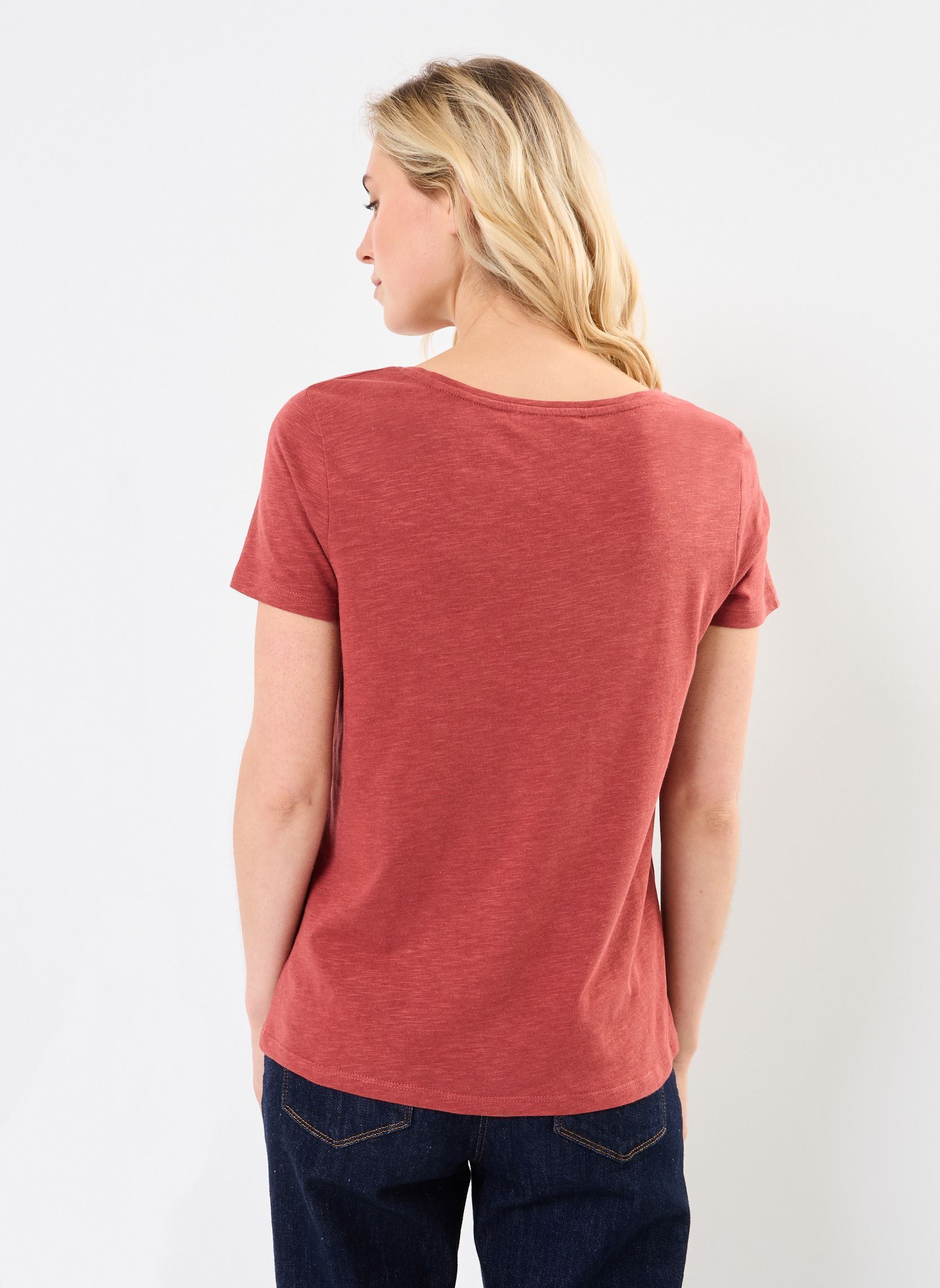 Kurzarm-T-Shirts CONSTANCE damen rot Georgia Rose Kurzarm-T-Shirts CONSTANCE damen rot SUNBURN