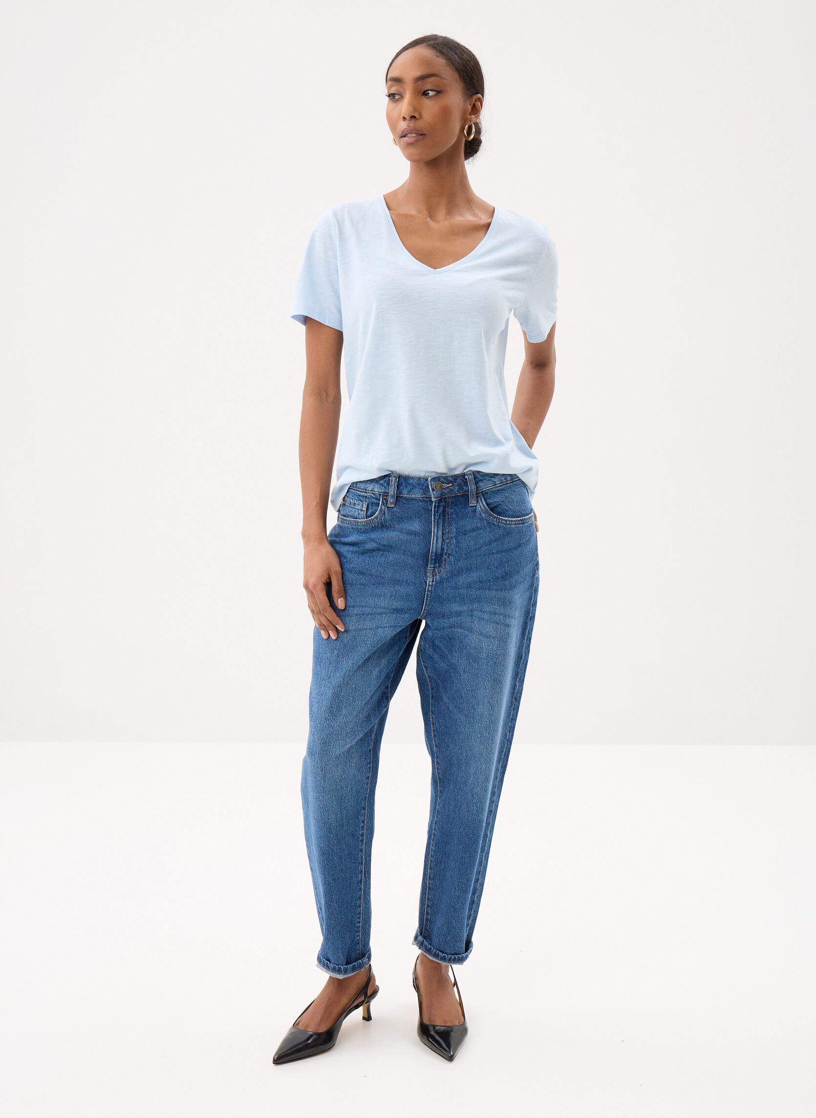 Tee-shirts manches courtes CONSTANCE femme bleu Georgia Rose Tee-shirts manches courtes CONSTANCE femme bleu SKYWAY