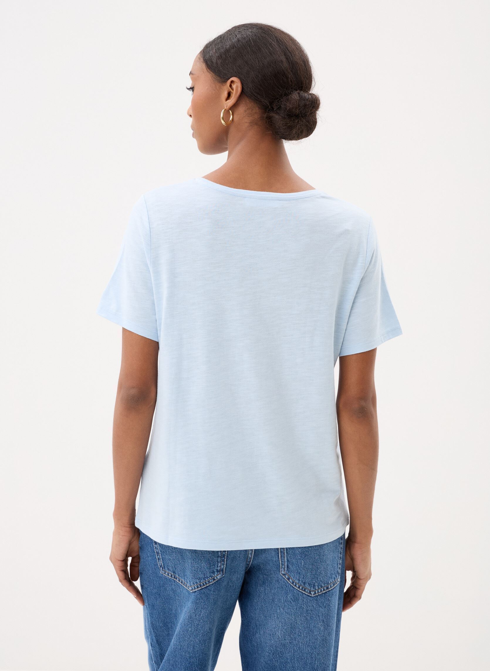Tee-shirts manches courtes CONSTANCE femme bleu Georgia Rose Tee-shirts manches courtes CONSTANCE femme bleu SKYWAY