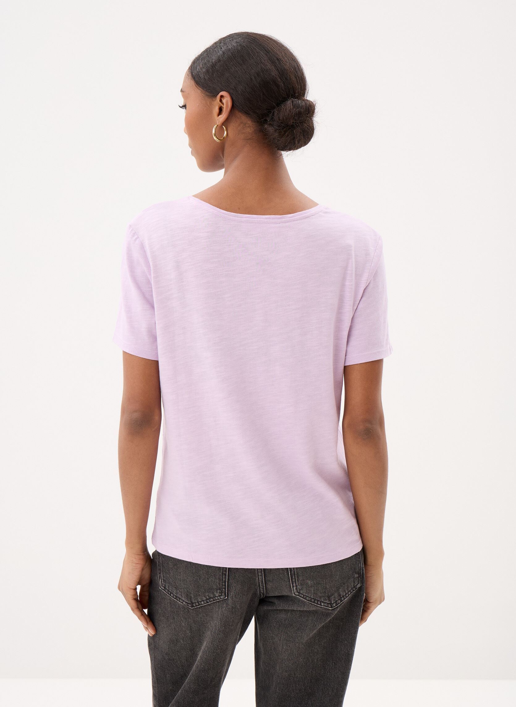 Kurzarm-T-Shirts CONSTANCE damen violett Georgia Rose Kurzarm-T-Shirts CONSTANCE damen violett FAIR ORCHID