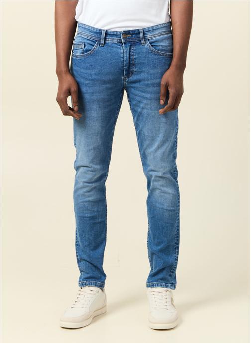 Bonobo Jeans droit Jeans slim - SADAO-RECY32 homme bleu