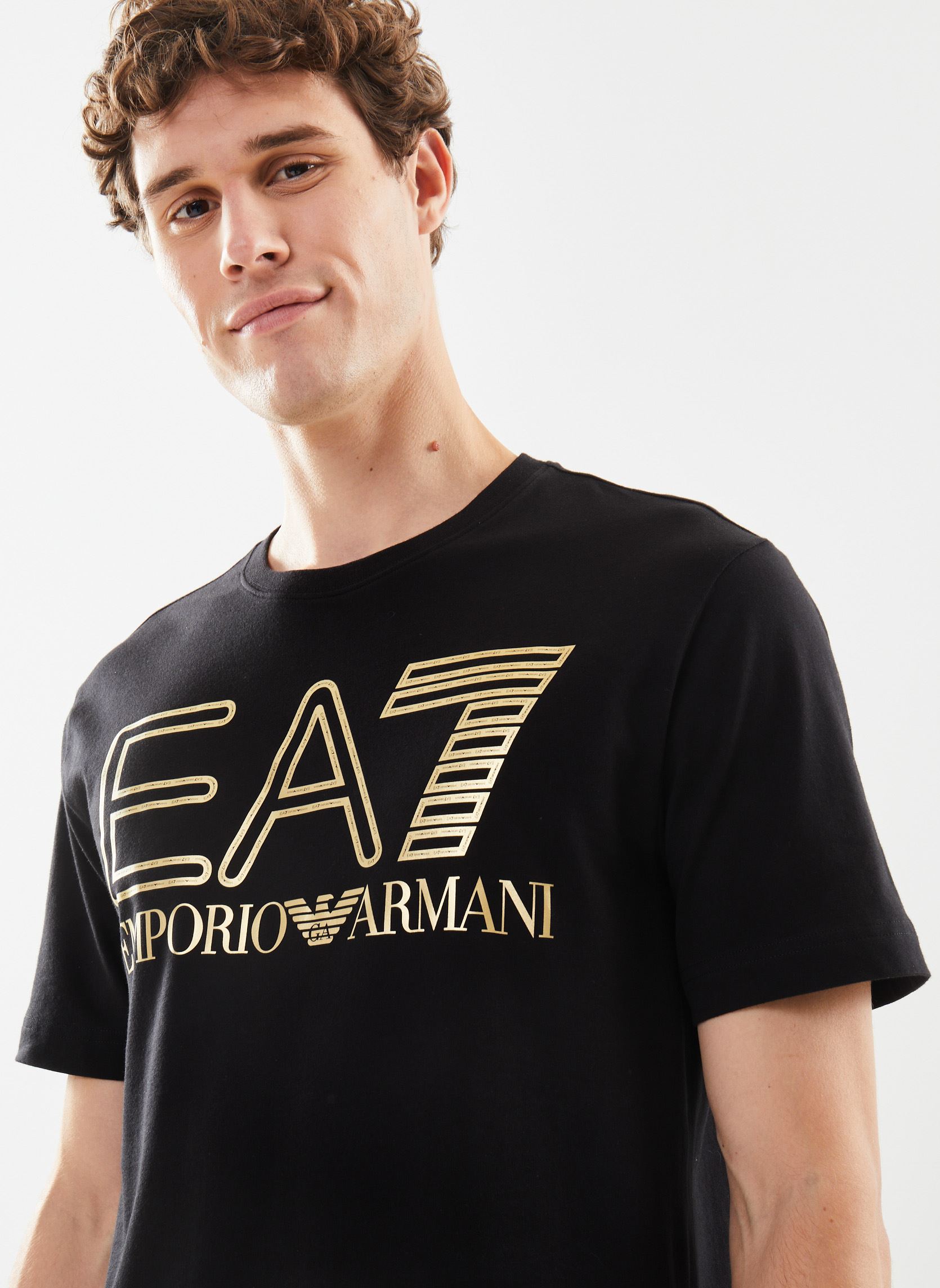 T-shirts 6RPT03 heren zwart EA7 Emporio Armani T-shirts 6RPT03 heren zwart BLACK