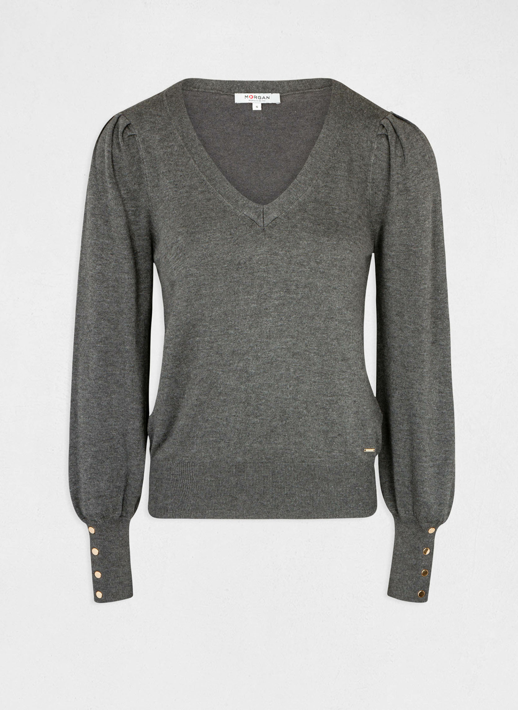 Pulls 212-MOTEUR femme gris Morgan Pulls 212-MOTEUR femme gris Gris