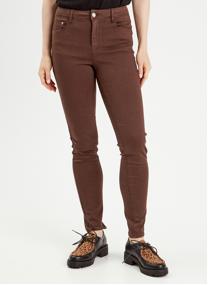 Jeans droit SHANGNO-TYCO femme marron