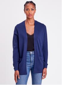 Gilets Gilets longs - MOSSYGILBUL femme bleu Cache Cache Gilets Gilets longs - MOSSYGILBUL femme bleu Bleu marine