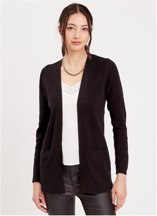 Cache Cache Gilets MOSSYGILBUL femme noir