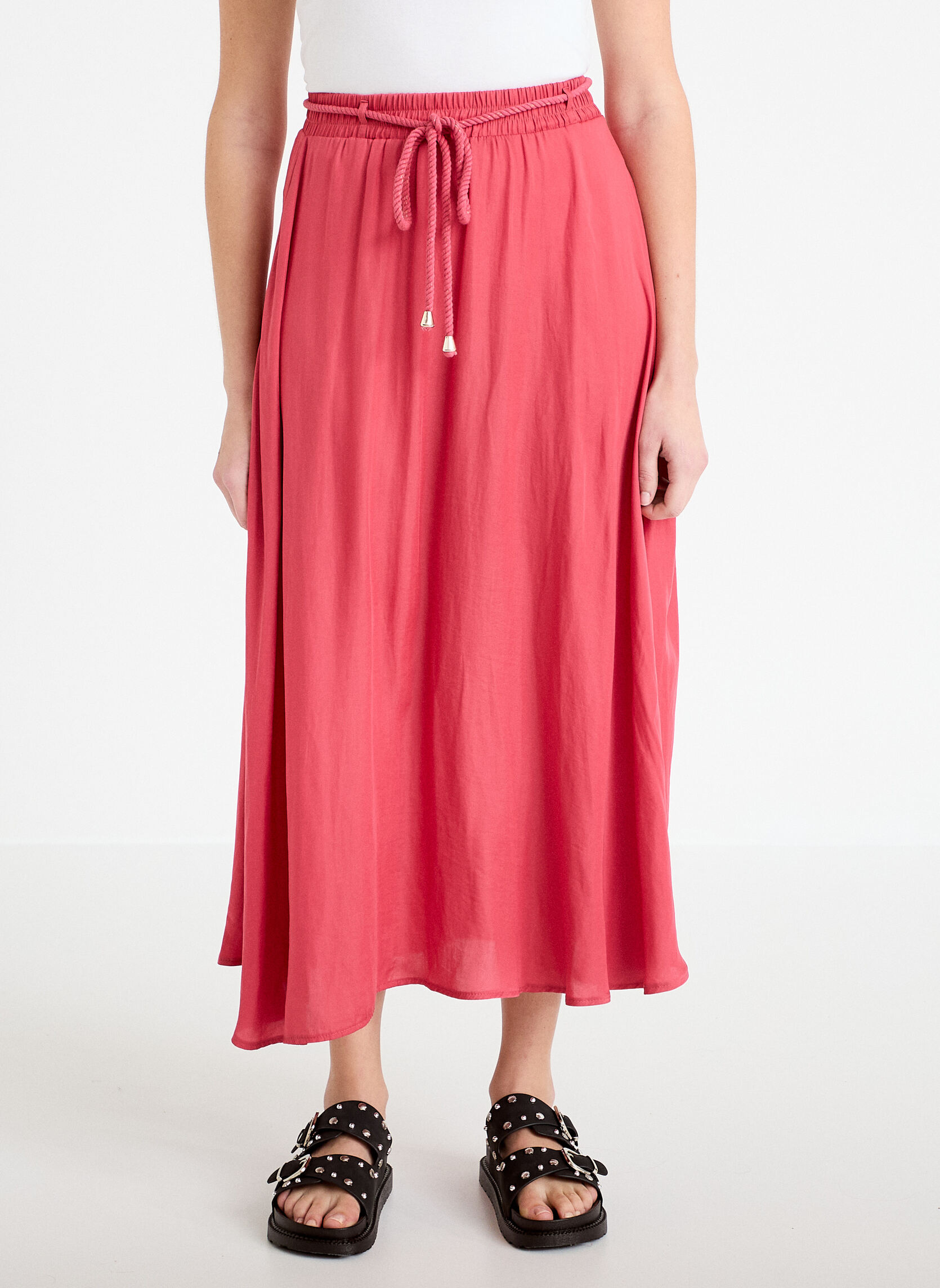 Jupes mi-longues JULONSATFENT femme rose Cache Cache Jupes mi-longues JULONSATFENT femme rose Rose
